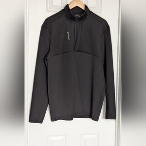 Spyder Men(Large) 1/4 Zip Quick Dry High Neck Stretch Pullover Sweatshirt Jacket